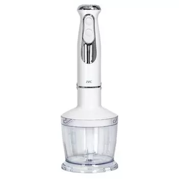 Блендер погружной 1200 Вт, 2 скорости, турбо режим, JVC, JK-HB5122, белый