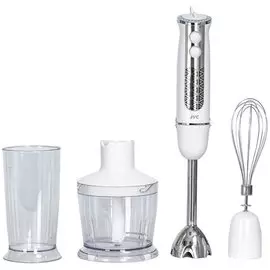 Блендер погружной 1200 Вт, 5 скоростей, турбо режим, JVC, JK-HB5036, белый