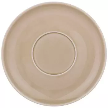 Блюдце фарфор, 14.5 см, круглое, Tint, Lefard, 48-832, бежевое