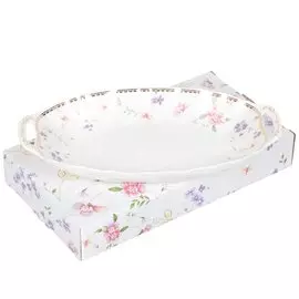 Блюдо фарфоровое Флориана МР071Z, 30 см
