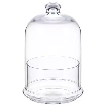 Блюдо стекло, круглое, 20.5х20.8 см, с крышкой, Патиссери миди, Pasabahce, 96889