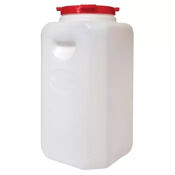 Бочка пластик, 110 л, прямоугольная, с широким горлом, М410, Альтернатива