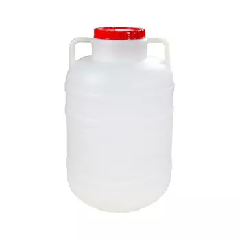 Бочка пластик, пищевая, 40 л, круглая, с ручками, М046, Альтернатива