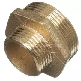 Бочонок резьбовой латунный, 1х1 1/2"