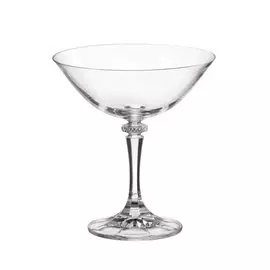 Бокал для мартини, 180 мл, стекло, 6 шт, Bohemia, Branta kleopatra, 18157