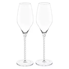 Бокал для шампанского, 300 мл, стекло, 2 шт, Wilmax, Julia Vysotskaya, в цветной упаковке, WL-888104-JV / 2C