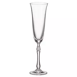 Бокал для шампанского, 190 мл, стекло, 6 шт, Bohemia, Parus, 37828/1SF89/190