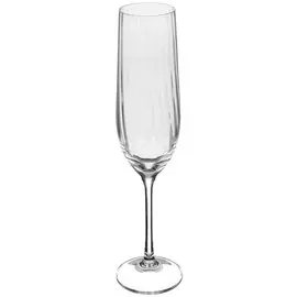 Бокал для шампанского, 190 мл, стекло, 6 шт, Bohemia, Viola Waterfall, 40729/22/190