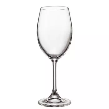 Бокал для вина, 250 мл, стекло, 2 шт, Bohemia, Sylvia, 91L/4S415/0/00000/250-264