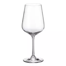 Бокал для вина, 450 мл, стекло, 6 шт, Bohemia, Strix/Dora, 91L/SF73/450