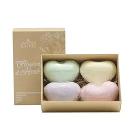 Бомбочки для ванны Flowers&amp;Herbs, 4х60 г