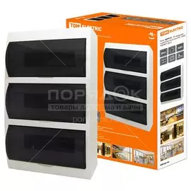 Бокс навесной, ЩРН-П, пластик, TDM Electric, 45 модулей, IP41, SQ0901-0011