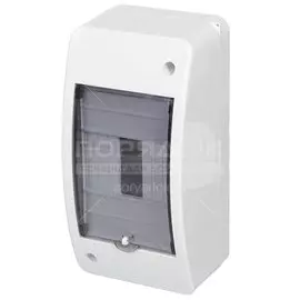 Бокс наружный, КМПн 2/4, с крышкой, TDM Electric, 4 модуля, IP42, SQ0907-0004