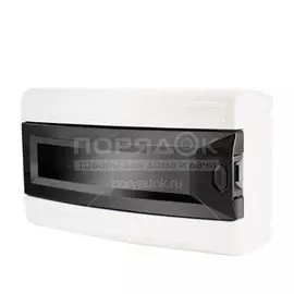 Бокс настенного монтажа навесной, ЩРН-ПМ, TDM Electric, 9 модулей, IP40, SQ0901-1103