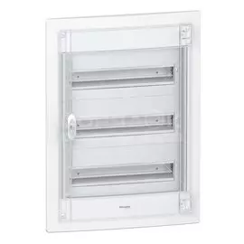 Бокс встраиваемый 3 ряда 18 модулей Pragma PRA24318, 48.6х66х8.6 см