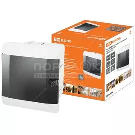 Бокс встраиваемый, ЩРВ-Пм, пластик, TDM Electric, 4 модуля, IP41, SQ0902-0101