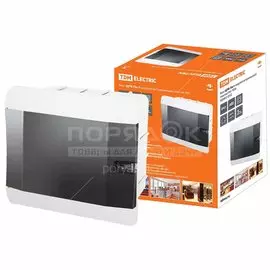 Бокс встраиваемый, ЩРВ-Пм, пластик, TDM Electric, 6 модулей, IP41, SQ0902-0102