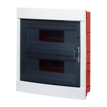 Бокс встраиваемый, Народный, ЩРВ-Пм, пластик, TDM Electric, 24 модуля, IP40, SQ0921-0007