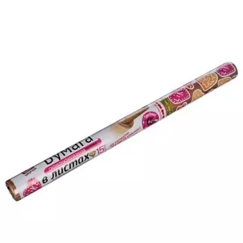 Бумага для выпечки, 38 х 42 см, пленка, 15 листов, Grifon, 101-324