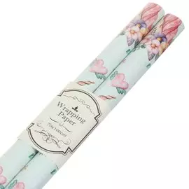 Бумага упаковочная 100х70 см, с декоративным рисунком, Микс, Y4-5063