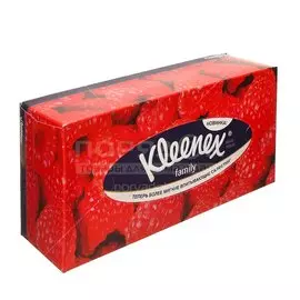 Бумажные платочки Kleenex Family, 150 шт