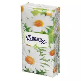 Бумажные платочки Kleenex Veltie Ромашка, 10 шт