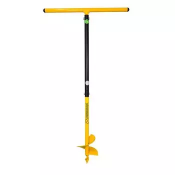 Бур садовый 1070 мм, глубина бурения 1 м, d бурения 150 мм, Торнадика, TOR-32BUR-MINI