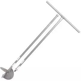 Бур садовый глубина бурения 2 м, 2 ножа, d бурения 150, 200 мм