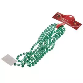 Бусы новогодние Merry Christmas SY18ZL-06DG темно-зеленые, 2 м