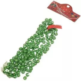 Бусы новогодние Merry Christmas SY18ZL-08 GR зеленые, 2.7 м
