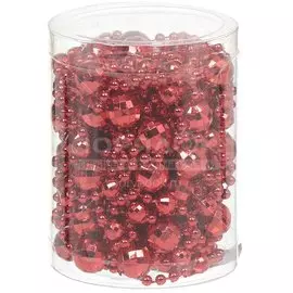 Бусы новогодние SY18ZL-86 R красные, 5 м