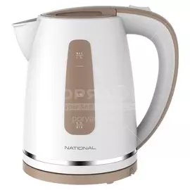 Чайник электрический пластиковый National NK-KE17116, 1.7 л, 2.2 кВт