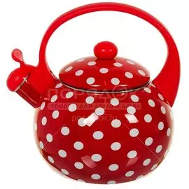 Чайник эмалированный Aurora Горох 1905, 2.2 л