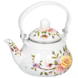 Чайник сталь, эмалированное покрытие, 1.5 л, Appetite, Ландора, FT11-LD
