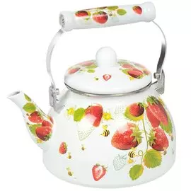 Чайник сталь, эмалированное покрытие, 2.5 л, Appetite, Верано, FT5-2,5-VR