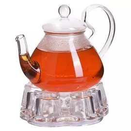 Чайник заварочный стекло, 0.6 л, с ситечком, Mayer &amp; Boch, 29349
