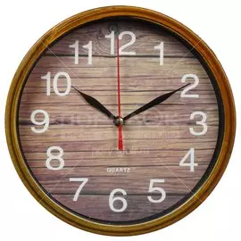 Часы настенные, 20 см, Дерево, Y4-3341