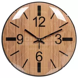 Часы настенные, 30 см, Дерево, Y4-3347