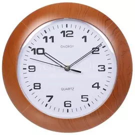Часы настенные, круглые, пластик, Energy, ЕС-13, 009313