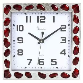 Часы настенные пластиковые ZL-7013, 35х35х4.4 см