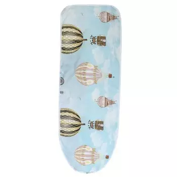 Чехол для гладильной доски/ парогенератора 130х42 см, голубая, Марья Искусница, Ч1