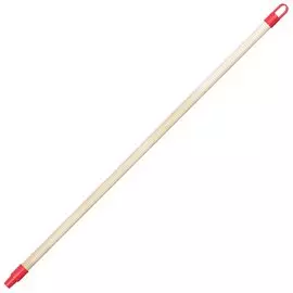 Черенок для щетки диаметр 20 мм, дерево, 110 см, 110-120 см, с резьбой, Евро, MPG4425