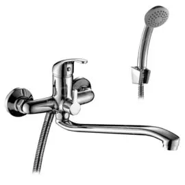 Смеситель для ванны, Rossinka, с картриджем, хром, A35-34
