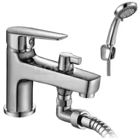 Смеситель для ванны, Rossinka, встраиваемый, с картриджем, хром, S35-38