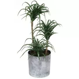 Цветок искусственный декоративный Композиция, в горшке, 37.5 см, Y4-3139