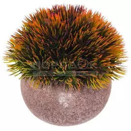 Цветок искусственный декоративный Композиция, в кашпо, 12 см, Y4-3012