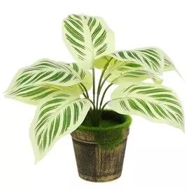 Цветок искусственный декоративный в кашпо, 9.5х20 см, Y4-4912