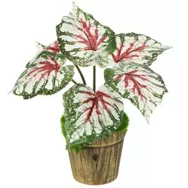 Цветок искусственный декоративный в кашпо, 9.5х20 см, Y4-4913