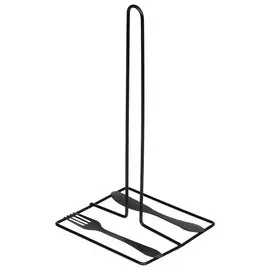 Держатель для бумажных полотенец, металл, Вилка-нож, Y4-3097