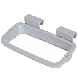 Держатель для пакетов полипропилен, навеска, серый, Spin&amp;Clean, Step, SC4020НК